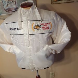 Vintage Indy 500 Snap-on Satin Bomber Jacket